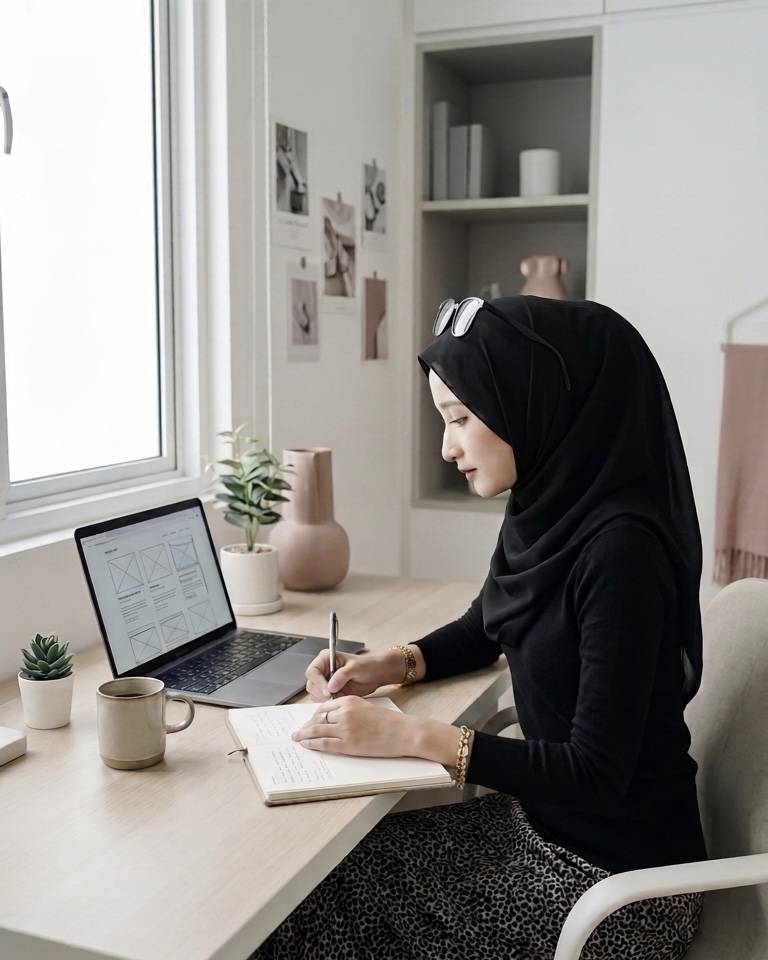 Website planning and design process